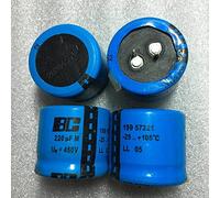 Accessori elettronici Smontare BC 199 Series 220UF 450V Condensatore elettrolitico con filtro ad alta tensione for tubo 1 pz