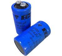 Accessori elettronici Smontare BC IEC384-4 Serie 63V 4700UF Condensatore filtro audio con testa a vite 1 pz Dispositivi elettronici