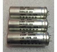 Accessori elettronici Smontare il condensatore elettrolitico catodico UCC 674D serie 100V210UF 1 pz. Dispositivi elettronici