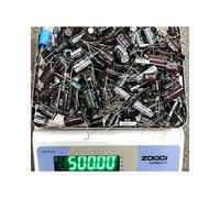 Accessori elettronici Vendita di condensatori elettrolitici misti da 500 grammi/lotto for il pacchetto di componenti elettronici di riparazione degli amanti fai-da-te letto prima dell'ordine Dispositi