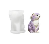 Accessori ergonomici artigianali a forma di coniglio, struttura in silicone per creazioni in resina e idee regalo uniche per realizzare conigli