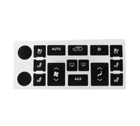 accessori estetici auto Compatibile Con Cadillac Per Escalade 2007 2008 2009 2010 2011 2012 2013 2014 Adesivo Riparazione Pulsante Controllo Clima Cruscotto Auto