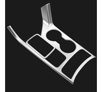 accessori estetici auto Compatibile Con Kia Per Sportage 4 QL 2016 2017 2018 2019 2020 2021 Copertura Rifinitura Pannello Leva Cambio Console Centrale Auto Cornice Portabicchieri(Silver)