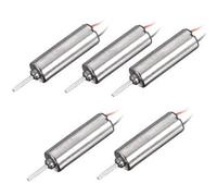 Accessori fai da te 5pcs DC 3.7V 66000RPM avviatore elettronico Micro Coreless cablato, parti di avviamento elettroniche professionali, for avviamento elettronico Mini DC giocattolo modello, accessori