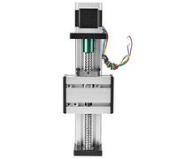 Accessori fai da te Attuatore guida lineare, gamma 300mm Guida lineare CNC Guida attuatore guida vite a ricircolo di sfere Tavolo attuatore con 42 motorino di avviamento elettronico passo-passo motore