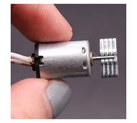 Accessori fai da te Avviatore elettronico DC fai-da-te DC 5V-6V N20 Vibration Power DIY Precious Metal DC Brush Micro Vibration starter elettronico con ruota eccentrica: 5 pezzi) motore speciale