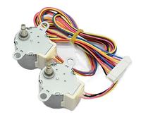 Accessori fai da te Mini motore 24BYJ48 doppio motore sincrono, motore del condizionatore d'aria 0010402433A, motore del vento spazzante, strumenti del motore della direzione del vento della lama osci