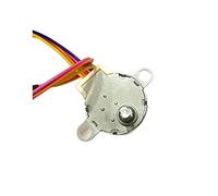 Accessori fai da te Mini motore 24BYJ48 Motore passo-passo magneti permanenti, decelerazione 5 fili 4 fasi Motore elettrico 12V con coperchio for WC intelligente, utensili for motore teiera motore spe