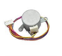 Accessori fai da te Mini motore 28BYJ48 Motore passo-passo, motore sincrono con guida aria 12v, motore agganciato condizionatore d'aria, motore lama oscillante, utensili motore spazzante su e giù moto