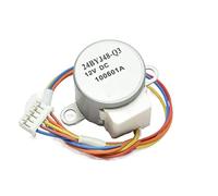 Accessori fai da te Mini motore ad albero piatto 24BYJ48-Q3 Motore Aria condizionata Motore Su Giù Guida lama oscillante Motore eolico Motore eolico 100601A Utensili motore DC 12V motore speciale