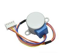 Accessori fai da te Mini motore MP24J- B Motore, motore passo-passo 24BYJ48, motore for accessori for aria condizionata, motore con guida pale oscillanti su gancio, utensili for motori eolici motore s