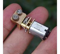 Accessori fai da te Mini N20 Motoriduttore Penna Riduttore Motore Turbo A Vite Senza Fine Full Metal Cambio Ad Angolo Retto DC 3 V 3.7 V 5 V Lenta Velocità 1 Pz motore speciale