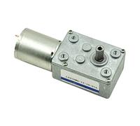 Accessori fai da te Motore DIY 370 electronic starter, motoriduttore vite senza fine coppia elevata, motoriduttore 12V 24V DC, 60 giri/min, CW/CCW, for modello di barca giocattolo fai da te, motore po