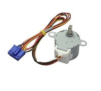 Accessori fai da te Motore for valvola di flusso d'acqua con coperchio for WC intelligente mini motore, motore for accessori for WC, albero piatto 24BYJ48 Motore 12v Strumenti motore passo-passo motor