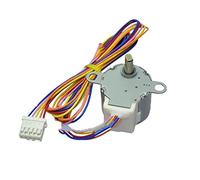 Accessori fai da te Motore for valvola di flusso d'acqua con coperchio for WC intelligente mini motore, motore for accessori for WC, albero piatto 24BYJ48 Motore 12v Strumenti motore passo-passo motor