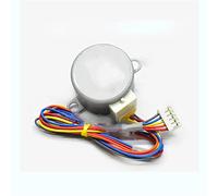 Accessori fai da te Motore oscillante del condizionatore d'aria agganciato al mini motore, motore sincrono della lama oscillante, motore passo-passo della guida dell'aria 28BYJ48 motore passo-passo, s