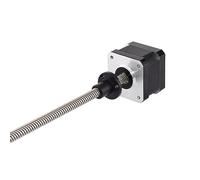 Accessori fai da te Motore passo-passo lineare Nema 17 lunghezza 200 mm esterno 0,4 A 4 fili con vite Tr8x8 1 pezzo motore speciale