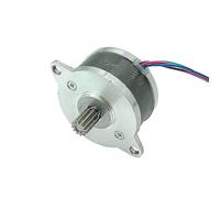 Accessori fai da te Motore passo-passo rotondo sottile da 0,9 gradi Mini 36MM Motore passo-passo bifase a 4 fili con cuscinetto a sfere 12 denti 1 pz motore speciale