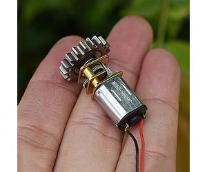 Accessori fai da te Motoriduttore con cambio completamente in metallo N20 con ruota dentata DC 6V-12V 96RPM-192RPM Riduzione della coppia di grandi dimensioni a bassa velocità 1 pz motore speciale