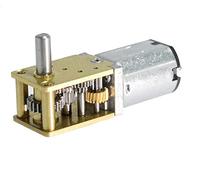 Accessori fai da te Motoriduttore Mini motore corrente continua con ingranaggio vite senza fine spazzolato, riduttore in metallo Piccolo motore N20 basso rumore for motore for auto Accessori elettrici