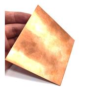 Accessori fai da te Piastra di rame, fogli for artigianato, diffusore di calore in carta Pure Surround Scape, luna, stelle Piastra di rame: 200 * 200, spessore: 4) motore speciale (Color : 1mm, Size
