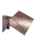 Accessori fai da te Piastra di rame, fogli for artigianato, diffusore di calore in carta Pure Surround Scape, luna, stelle Piastra di rame: 200 * 200, spessore: 4) motore speciale (Color : 1.2mm, Si