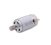 Accessori fai da te Piccolo motore piccoli motori elettrici, motore elettrico 6v cc, motore for auto 390 ingranaggi, giocattolo ruota motore cc, coppia elevata con ingranaggio 12 denti motore speciale