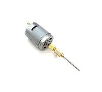 Accessori fai da te Ruote del motore Mini motore 380 CC, motore elettrico spazzolato 6V-12V, motore for trapano mano facile fai-da-te, motore 380 e trapano spirale Hobby motore speciale
