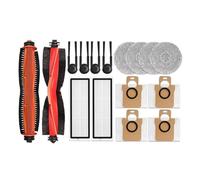 Accessori For Aspirapolvere 16 Pezzi, Compatibili Con Xiaomi Mijia M40S/OV31CN, Rullo Principale, Spazzola Laterale, Filtro HEPA, Panni For Mocio, Sacchetti For La Polvere