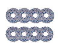 Accessori For Aspirapolvere, Parti, Panno For Mocio, Compatibile Con Ecovacs, Compatibile Con Deebot, X1 X2 Omni T30 Pro Omni T10 T20 Omni T30s Combo Robot(8pcs)