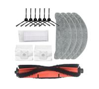 Accessori for aspirapolvere Tessuto for scopa Sacchetto for la polvere Spazzola principale Spazzola laterale Filtro dell'aria ad alta efficienza compatibile con ROIDMI EVE Plus (Color : 9)