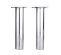 Accessori for barche 2 pezzi Portacanna da pesca for barca da incasso Accessorio for tubo for attrezzatura da pesca in acciaio inossidabile 316 15° 90° (Color : 90 degrees)