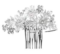 Accessori for capelli Accessori for capelli Matrimonio Pettine laterale for capelli da sposa Fiori fatti a mano Fermaglio for capelli Pettine Fermagli for capelli da sposa Copricapo for le donne Acces