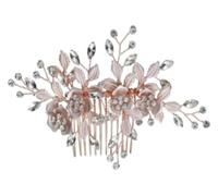 Accessori for capelli Accessori for capelli Matrimonio Strass Fiori Pettine laterale for capelli Grace Decor Pettine for capelli Clip Strass in plastica Fermaglio for capelli Pettine Accessori for cap