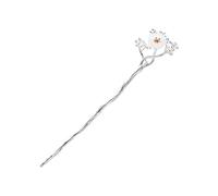 Accessori for capelli, Bastoncini for capelli vintage Forcina in giada, Bacchette cinesi for capelli in argento S925, Bastoncini for capelli decorati con rami di ciliegio for chignon, Gioielli for chi