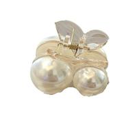 Accessori for capelli con perle, pinze grandi, medie e piccole, pinze, forcine(2 Big Cherry 4.5cm)