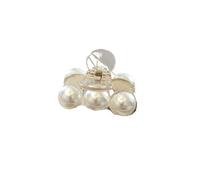Accessori for capelli con perle, pinze grandi, medie e piccole, pinze, forcine(4 Three Medium 6cm)
