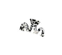 Accessori for capelli da donna, pinze cave a forma di M, forcine for capelli pigre, forcine for capelli updo(Cow color)