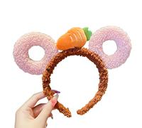Accessori for capelli dolci Donne che lavano il viso Fascia for capelli Fasce for fiori di cartone animato Multi Cerchio for capelli Fasce for capelli in peluche for donne for lavare il viso Fasce mor