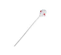 Accessori for capelli, Forcina for capelli vintage, Bastoncini for capelli in argento S925 for capelli lunghi, Corona elegante Perle coltivate barocche Bacchette cinesi for capelli, Accessori for chig