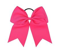 Accessori for capelli in elastico con fiocco a coda di rondine colore solido da 5 pezzi 8 pollici for accessori for Per Cheerleaders(Color 10)