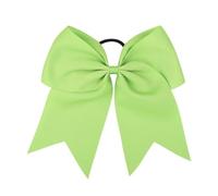 Accessori for capelli in elastico con fiocco a coda di rondine colore solido da 5 pezzi 8 pollici for accessori for Per Cheerleaders(Color 7)