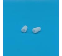 Accessori for celle elettrolitiche - 10 pezzi di dadi for elettrodi in PTFE, tappi solidi e manicotti in gomma for la ricerca di laboratorio(6mm hole nut)