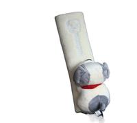 Accessori for cinture di sicurezza for animali carini Imbottiture for cinture di sicurezza for auto Fodera for cuscino universale for cintura di sicurezza Protezione for cintura di sicurezza(Gray Dog)