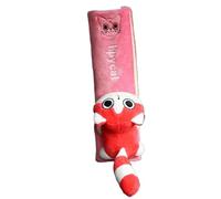 Accessori for cinture di sicurezza for animali carini Imbottiture for cinture di sicurezza for auto Fodera for cuscino universale for cintura di sicurezza Protezione for cintura di sicurezza(Pink Cat)