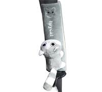 Accessori for cinture di sicurezza for animali carini Imbottiture for cinture di sicurezza for auto Fodera for cuscino universale for cintura di sicurezza Protezione for cintura di sicurezza(Gray Cat)