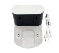 Accessori For Dock Di Ricarica, Compatibile For Roborock, Parti Della Base Di Ricarica For Aspirapolvere S50 S51 S55 S65 T65 S5 MAX S6 MaxV S6 Pure S7(Power cord included White)