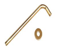 Accessori for il bagno in ottone color oro, soffione doccia a pioggia/braccio doccia a mano, supporto for doccia ad002(Rain Shower Head Arm)