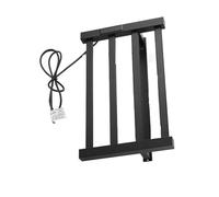 Accessori For Il Bagno Portasciugamani Elettrico 115℉-155℉, 45℃-70℃ 1-24H Scaldasalviette Intelligente Da Riscaldamento rapido ed efficiente(Right,BLACK 04)