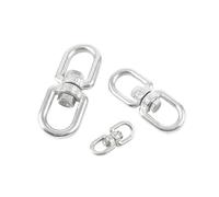 Accessori for il collegamento di ganci girevoli a doppia estremità in acciaio inossidabile 304(M8(2pcs))